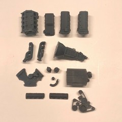Ford 5.0 Coyote Supercharged Edelbrock Engine 1/24 1/25