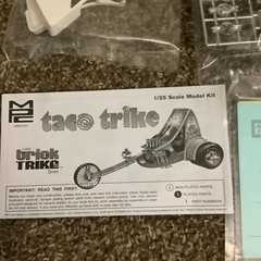 MPC Taco Trike of Trick Trike Series, 1:25 , Model Kit # 893 NIB