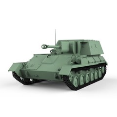 1/35 Military Model Kit Soviet SU-85B 85mm LB-2 Tank Destroyer