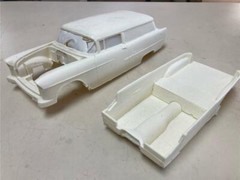Vics Resins 1955 Chevrolet Sedan Delivery 1/25 resin body