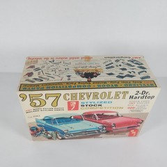 Empty Box Only 1957 Chevrolet Hardtop AMT 1:25 Model Kit T757 Vintage