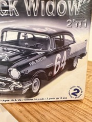 2009 Revell Black Widow Special Ed 1/25 Scale ’57 Chevy 150 Utility Sedan
