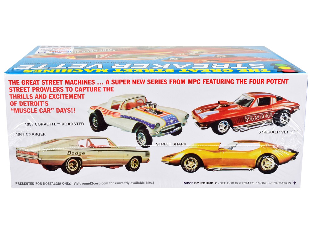 MPC MPC973 Skill 2 Kit 1967 Chevrolet Corvette Stingray Streaker Vette 1/25