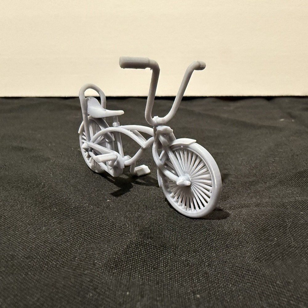 1:24 Lowrider Bike Two Wheeler 3D Printed.