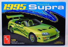1995 Toyota Supra. AMT # 1101. Open Box /Sealed Bags. 100% Complete. 1/25