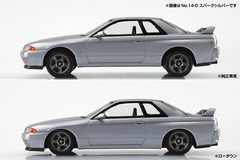 Aoshima 1/32 NISSAN Skyline R32 GT-R Plastic Model Kit -RED-