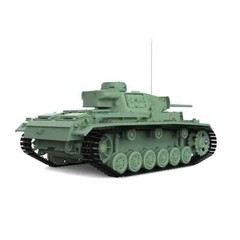 SSMODEL SS72715 1/72 25mm Military Model Kit German Pz.Kpfw.III Ausf.L