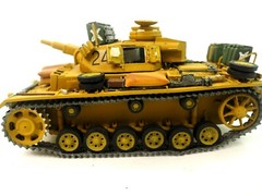 Pz.Kpfw III Ausf. N Sd.Kfz. 141/2 75mm Kurz L/24 1.35 scale Assembled/Painted