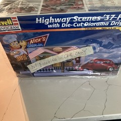 vintage Revell Monogram Highway Scenes ’37 Ford