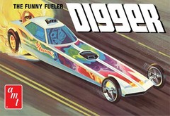 1:25 AMT THE FUNNY FUELER DIGGER DRAGSTER Drag Car Plastic Model Kit *MISB*