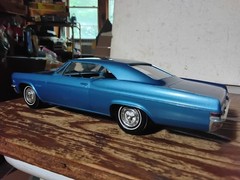 1966 IMPALA SS 396 Marina Blue Promo Dealer Chevrolet Model