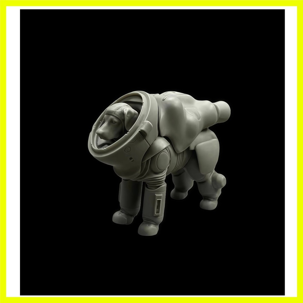 1/20 cast resin model assembly kit, GK, shape mechanical dog, unpainted toy m…