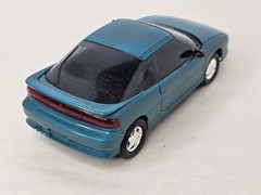 AMT Ertl 1991 Geo Storm GSI Teal Blue Metallic Dealer Promo Model Car 6963 1:25