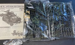 Peerless M6 37mm Anti-Tank Gun Carriage Dodge WC-55 3504 1/35 NIB Model Kit