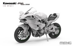 MENG Motorcycle Series MT-011 1/9 Scale Kawasaki Ninja H2R 2018 Model kit（Hot）