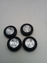 1/25 Scale Lowrider Rimes Tires Set Vehicle Accessories Revell Monogram