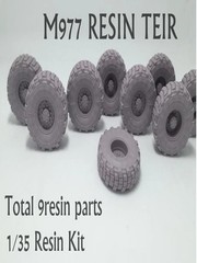 Scale Models 1/35 of modified parts tire M977 include 9 Resin Model Kit Fr…