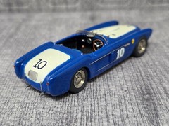 Vintage Tameo Ferrari 340 1952 Cabriolet Mexico Blue 1/43 Built Model