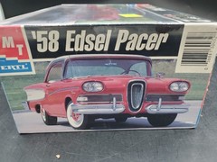 🔥🔥😎1999 AMT / ERTL ’58 Edsel Pacer 1/25 Scale Plastic Model (MPN 30032)🔥😎🚦