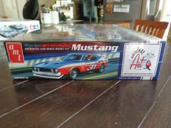 1973 ROAD RACING FORD MUSTANG #31 WARREN TOPE 1/25 AMT ROUND2 2015 NEW SEALED