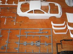 Revell Tuner Series Acura Integra Type R 1/25 NOS Parts Lot Incomplete No Box
