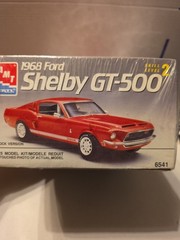 AMT ERTL 1968 Ford Shelby GT-500 Model Kit, 1/25 Scale, Sealed
