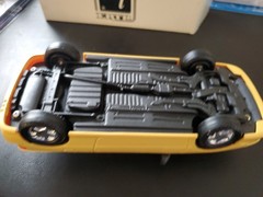 ERTL AMT 1991 CHEVROLET GEO STORM GSI Dealer Promo Model 1:25 YELLOW # 6083