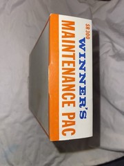 Winner’s Maintenance Pac SR 300 Automotive Care Kit – White/Orange/Blue 😎