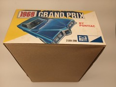 MPC 1969 Grand Prix # 2169-200 Empty Box W Bag Only Vintage Nice