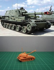 1/144 Russian 2S3 Akatsiya 152mm SPG (fine detail) Resin Kit (RSU493)