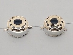 AMT Kenworth W-925 Two Chrome Outer Rear Wheels from 1:25 Model Kit *Thank You*