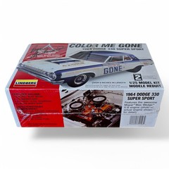Lindberg Color Me Gone 1964 330 Super Sport 1/25 Model Signed by Roger Lindamood