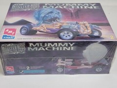 AMT 8580 Mummt Machine glows Hot Rod kit 1/25 Monster Rods 1996 Sealed