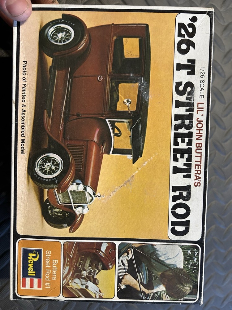 Revell Model Kit Little John Butteras 26 T Street Rod Unknown Completeness.