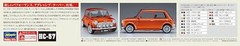 Hasegawa 1/24 Mini Cooper Sports Pack Limited (1998) Plastic Model HC57