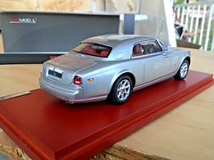 1/43 TSM , Rolls Royce ,silver phantom coupe, met. Silver, mint !!!