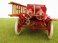 Photo-etched detailing set for Ford Model T 1914 Fire truck by ICM 24004, 1/24