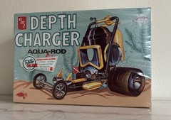 AMT Depth Charger Aqua-Rod Kit # AMT-618 Factory Sealed 1:25 Retro Deluxe