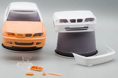 Scale Stars 1/24 Transkit BMW E46 2003 M-Tech Body Parts Set for NuNu JP 16722