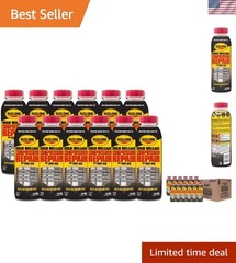 Restore Engine Power with Rislone 4447 12-Pack Compression Repair, 16.9oz Each