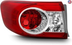 GXYWADY Outer Rear Tail Light Lamp Stop Brake Indicator Warning Light