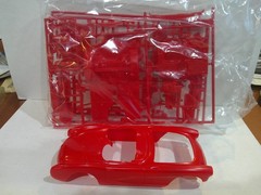 Revell ’57 Vette (1957 Corvette) model kit #85-6669 1/24 Scale Opened Complete