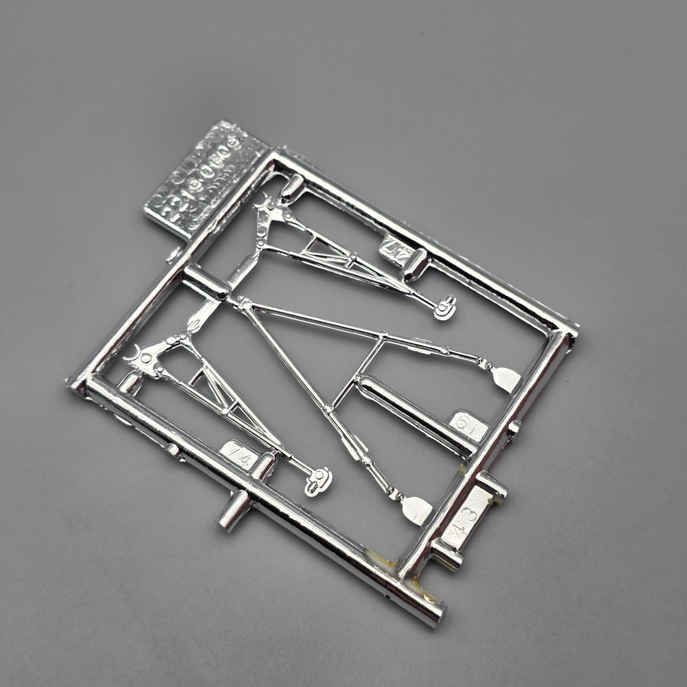 Revell 1/24 1966 66 Chevrolet Malibu SS Parts Kitbash Chrome Drag Suspension Arm