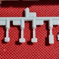 Dashboard 1970 Ford F-100 4×4 Pickup 1:25 scale model car part Moebius