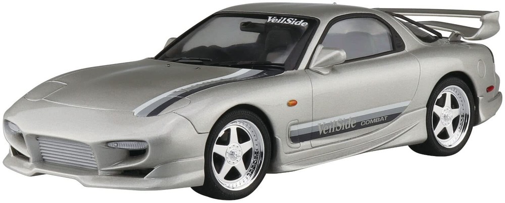 AOSHIMA 1/24 TUNED CAR No.77 MAZDA VeilSide Combat FD3S RX-7 1991 kit New JP