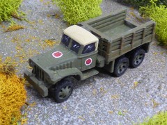 1/87 Unbranded / Roco Minitank Compatible WWII Japanese 3/4T Truck Lot#9460B©