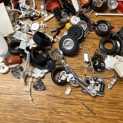 Miscellaneous Model Parts Used Parts Only Almost 2 Pounds
