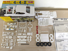 *SUPER RARE! *ORIGINAL VINTAGE JO-HAN OLDS 442 PRO STOCK KIT *SUPER C@@L *L@@K!