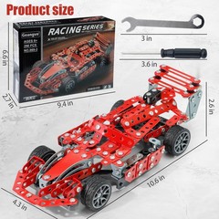 Geangvn Metal Model Car Kits – 290 Pcs Erector Set for Boys Age 8-12 14 Small