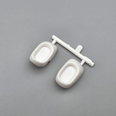 AMT 1010 1/25 57 Ford Fairlane Parts Kit Bash Dual Headlight Bezels